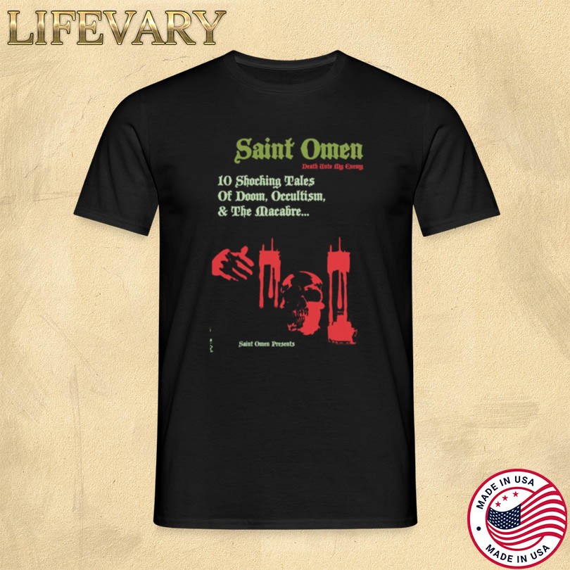 Saint Omen 10 Occult Tales T-shirt