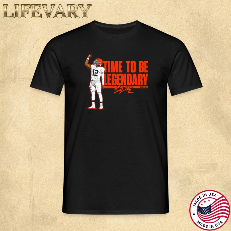 Shedeur Sanders Time To Be Legendary Official T-shirt
