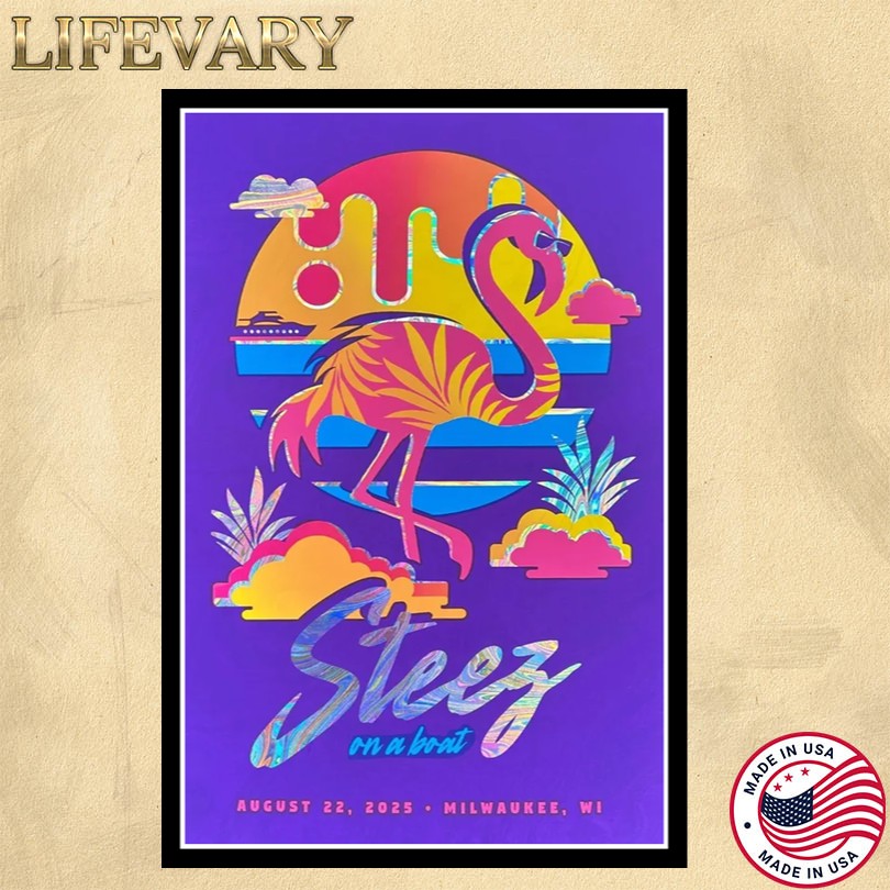 STEEZ August 22 2025 Milwaukee Posters