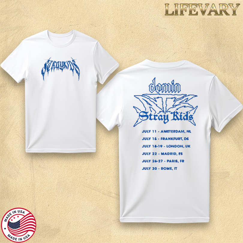 Stray Kids Dominate Tour T Shirt