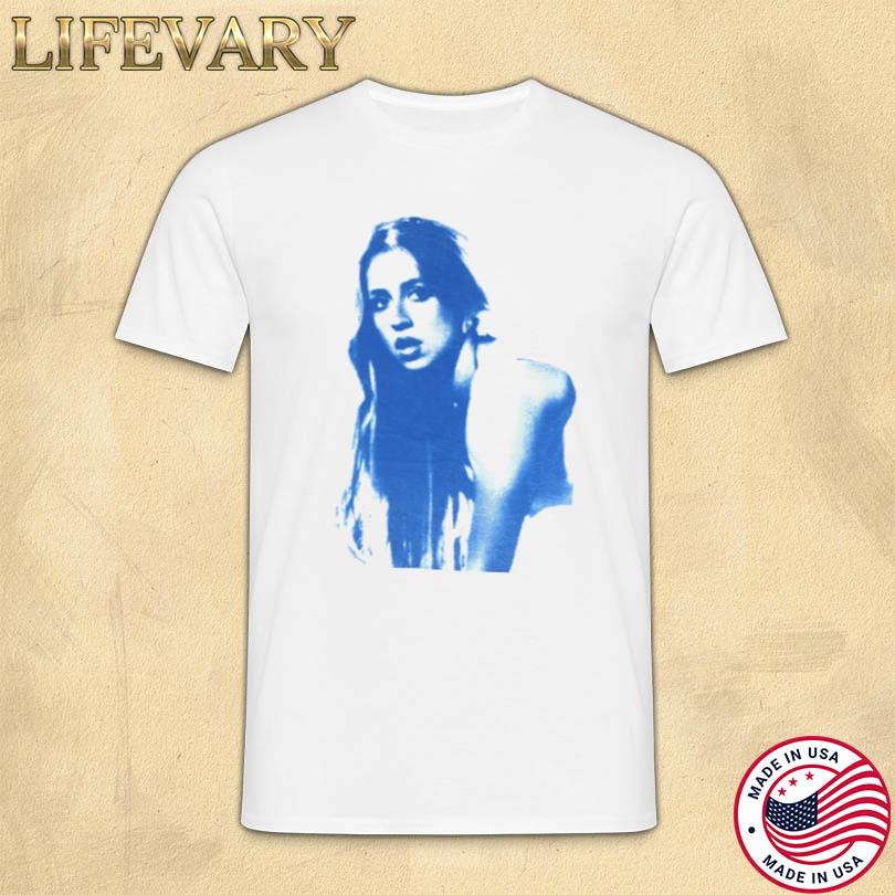 Tate Mcrae Blue White Shirt