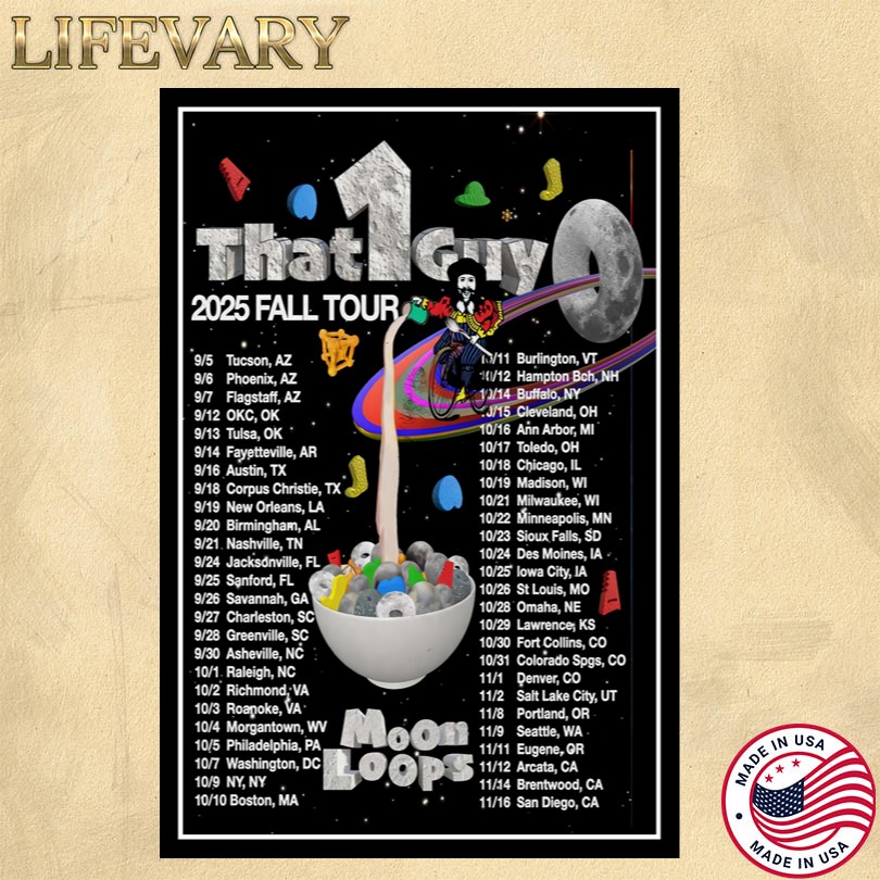 That 1 Guy Fall Tour 2025 Posters
