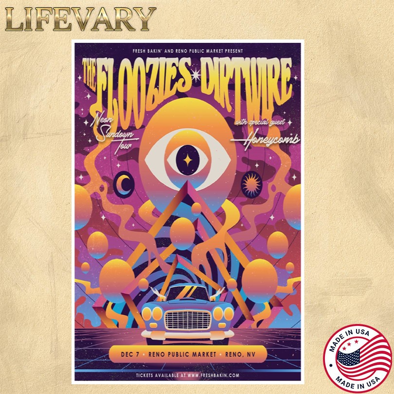 The Floozies And Dirtwire Dec 7 2025 Reno NV Poster