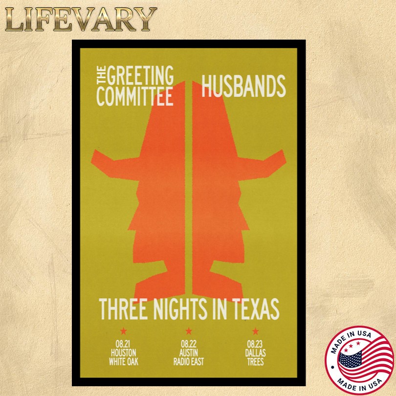 The Greeting Committee & Husbands 08 21 2025 Houston White Oak Texas Poster