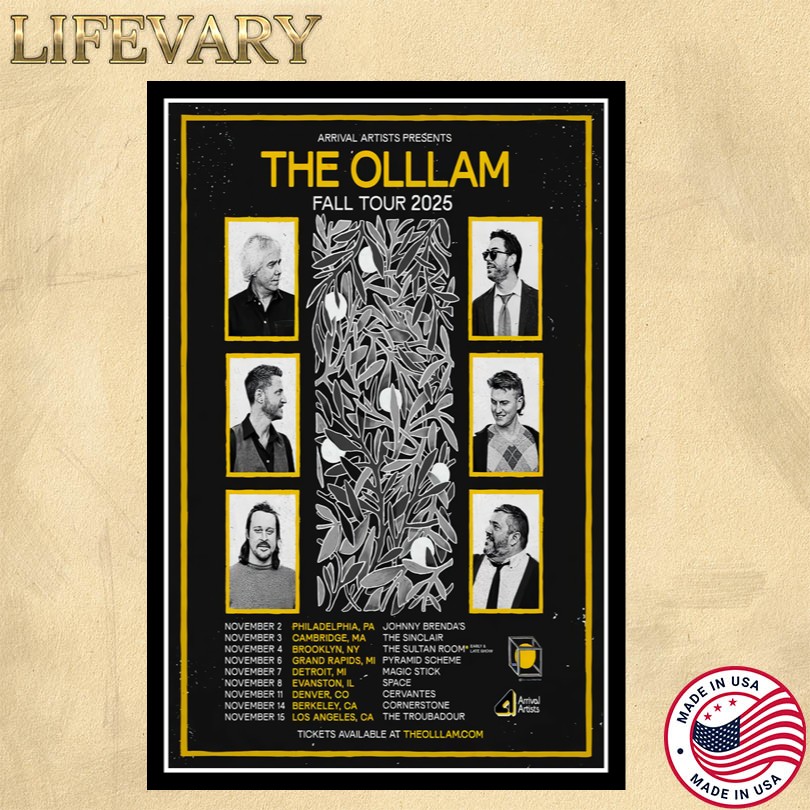 The Olllam 2025 Fall Tour Poster