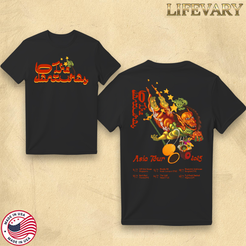 The Panturas Tour Asia 2025 T Shirt