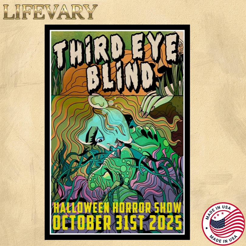 Third Eye Blind 2025 Halloween Tour Poster