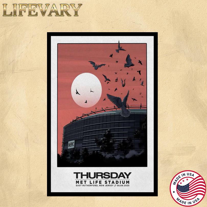 Thursday Metlife Stadium East Rutherford NJ Aug 9 2025 Poster