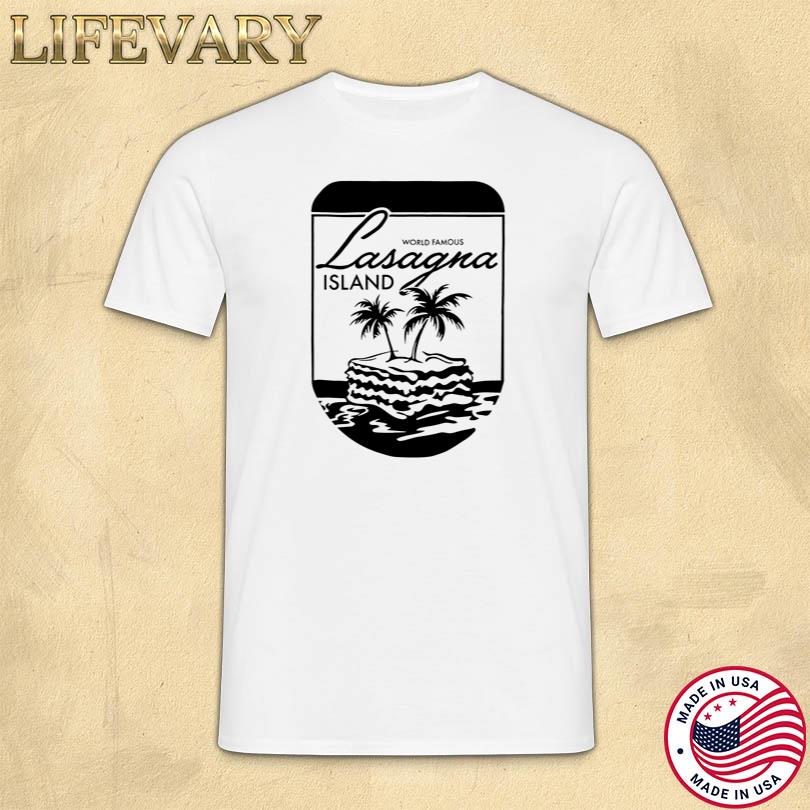 Tryguys World Famous Lasagna Island T Shirt