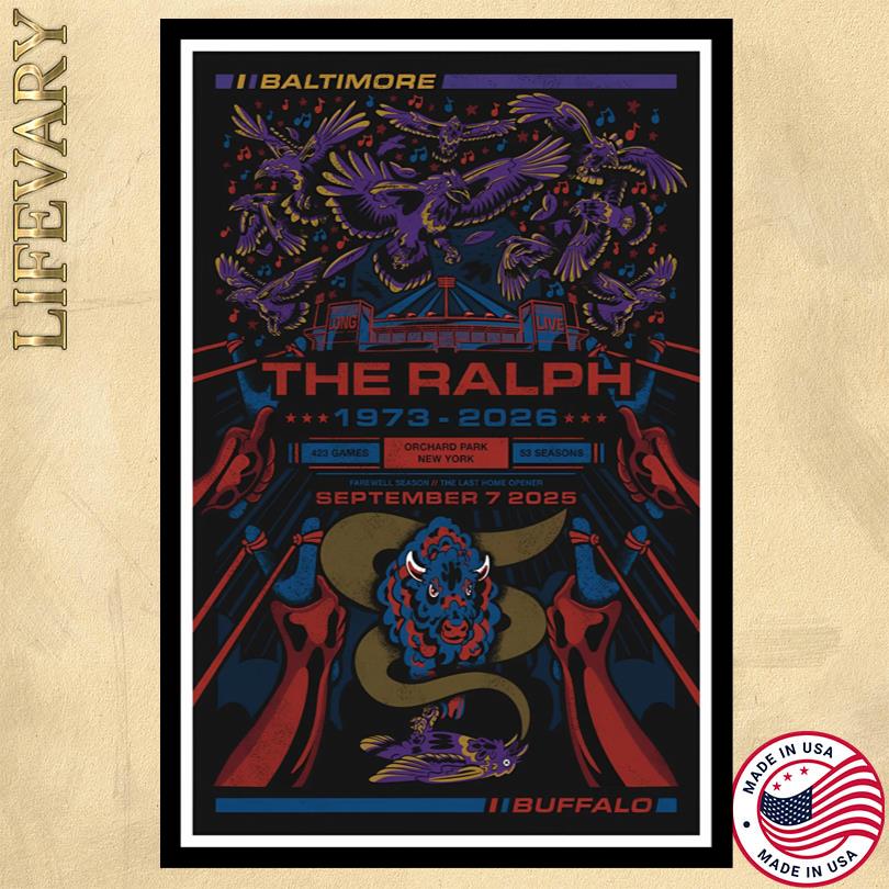 Baltimore vs Buffalo The Ralph September 7 2025 Poster