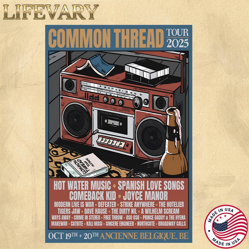 Common Thread Oct 19-20 2025 Ancienne Belgique BE Poster