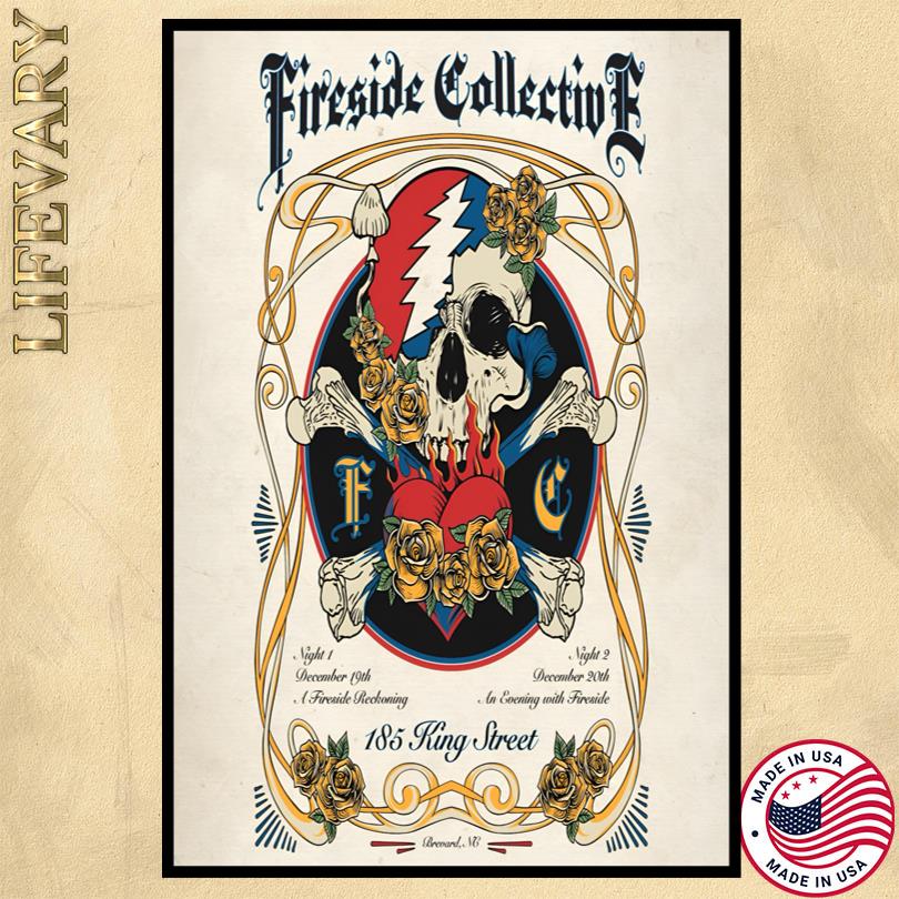 Fireside Collective Dec 19-20 2025 King Street. Brevard, NC Poster