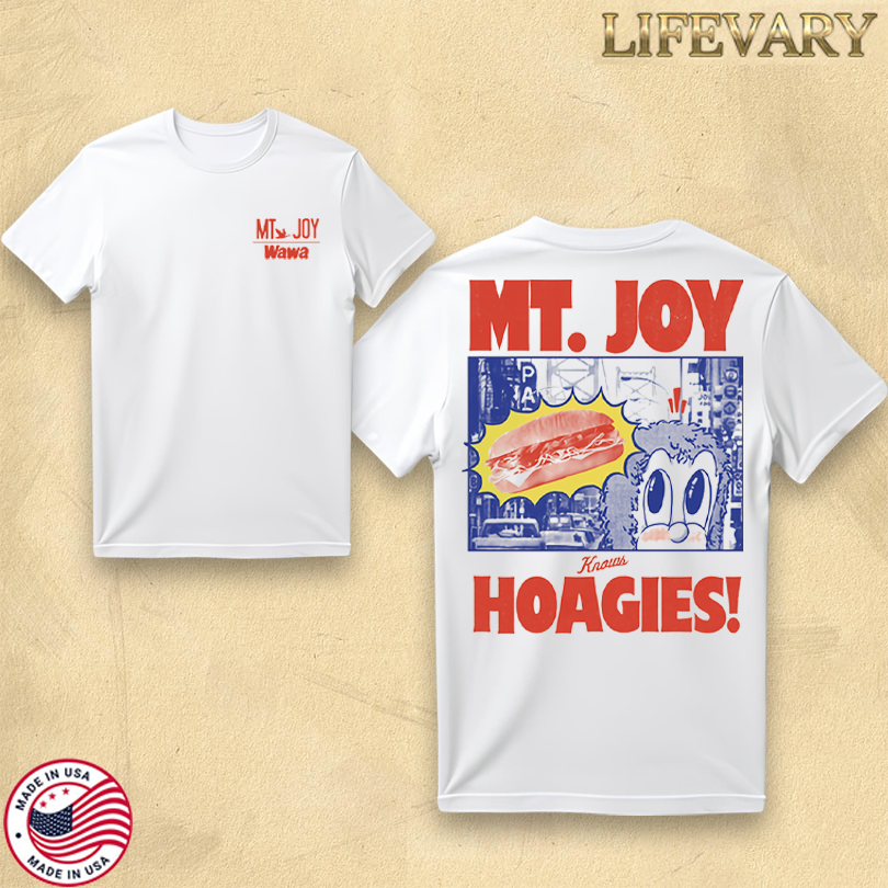 Mt Joy Merch X Wawa 2025 Tee