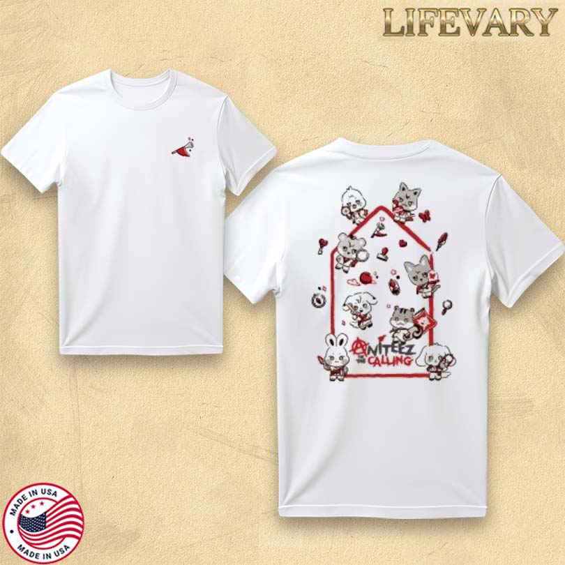 Official Ateez Aniteez In The Calling T-Shirt