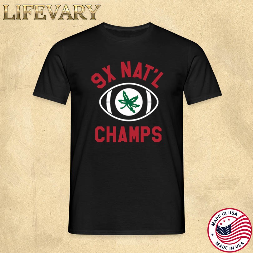 Official Ohio State Buckeyes 9x National Champs Merch