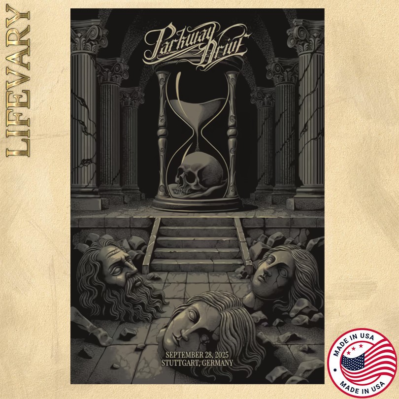 Parkway Drive Sept 28 2025 Stuttgart, Germany Poster