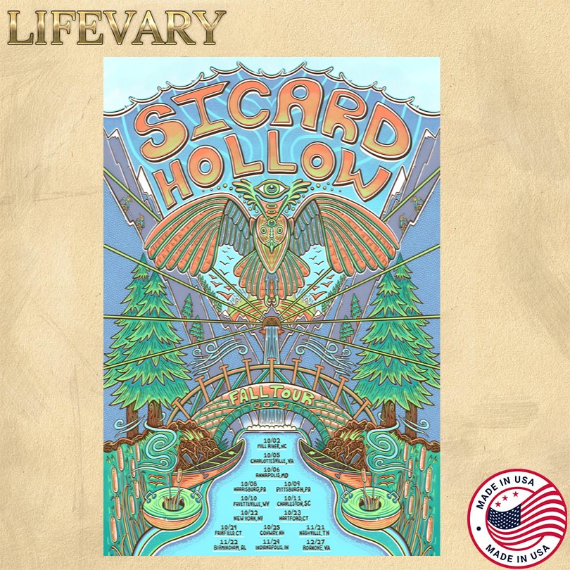 Sicard Hollow Fall Tour 2025 Posters
