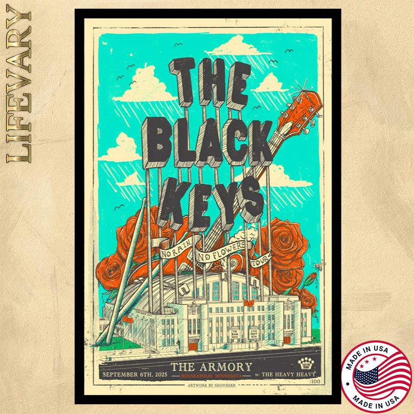 The Black Keys Minneapolis Armory Sep 06, 2025