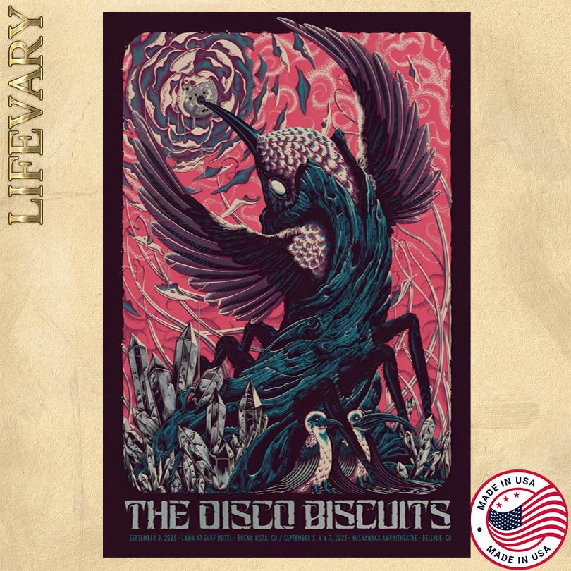 The Disco Biscuits Between The Trees Three-Day Pass Poster