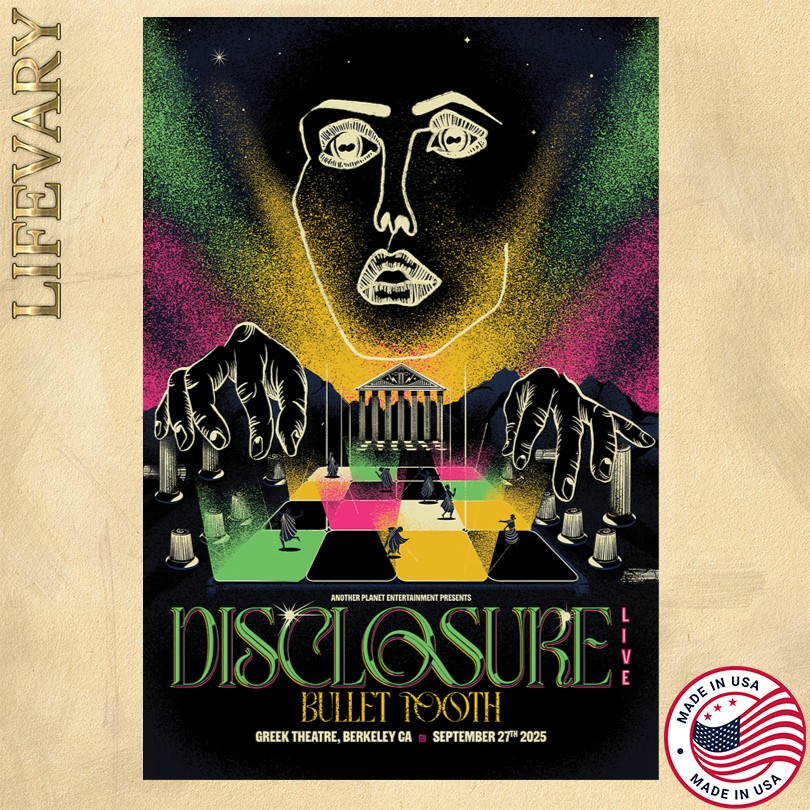 The Disco Biscuits Sept 27 2025 Berkeley, GA Poster