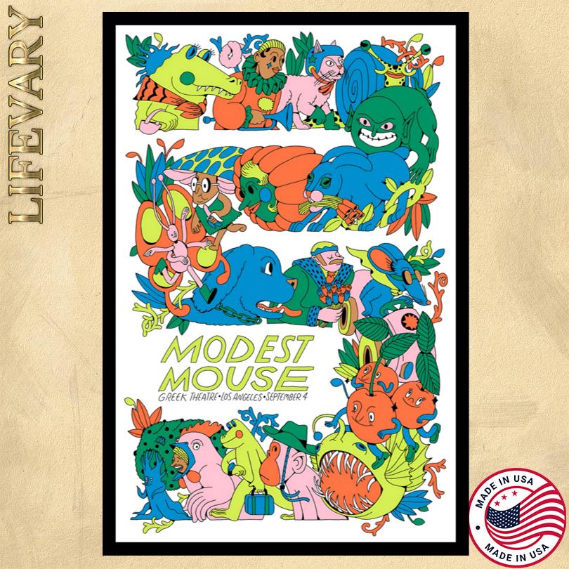 The Flaming Lips & Modest Mouse Sep 04, 2025 PMGreek Theatre, Los Angeles, CA Poster