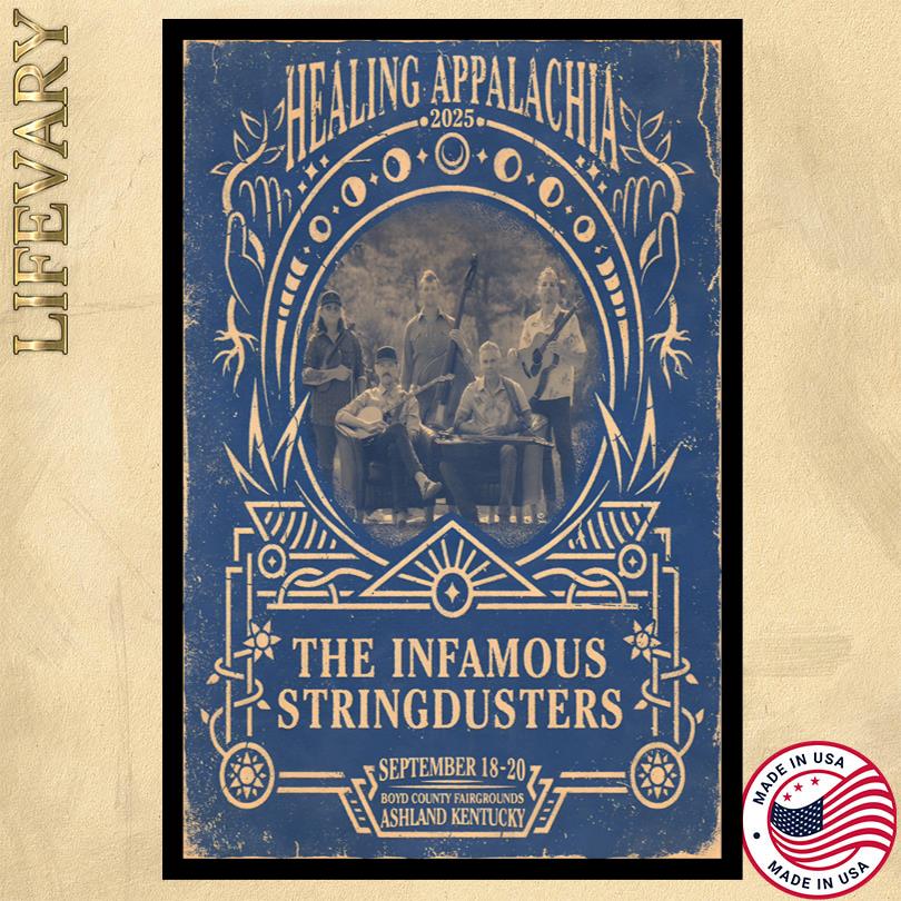 The Infamous Stringdusters Sep 18-20 2025 Poster