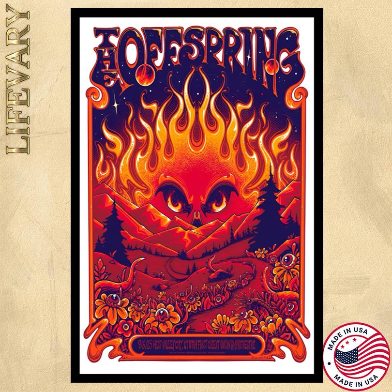 The Offspring 6th Sep 2025 Utah First Credit Union Amphitheatre