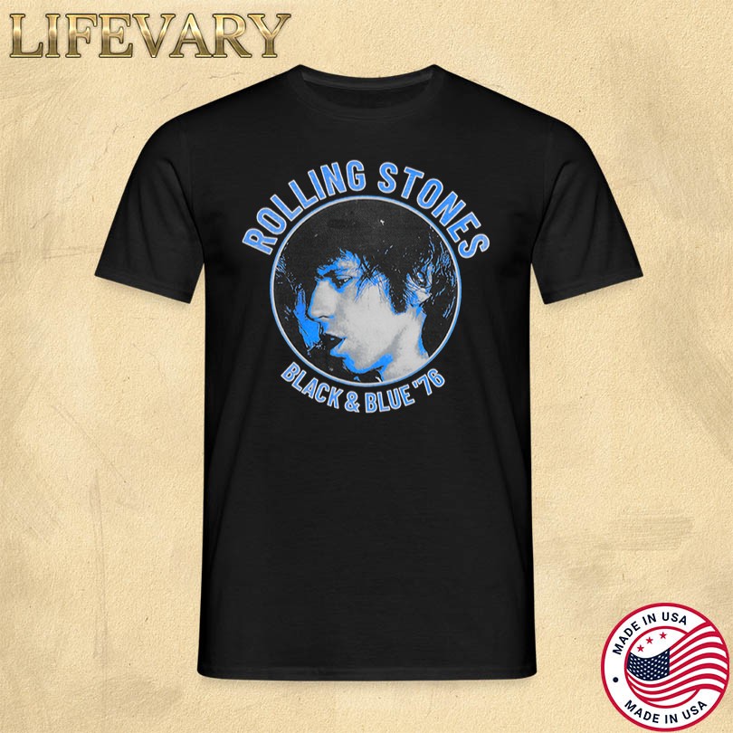The Rolling Stones Black and Blue Keith Richards T-Shirt