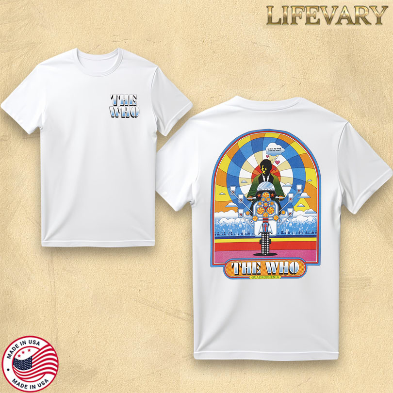 The Who 1973 Quadropehnia Merch Tee