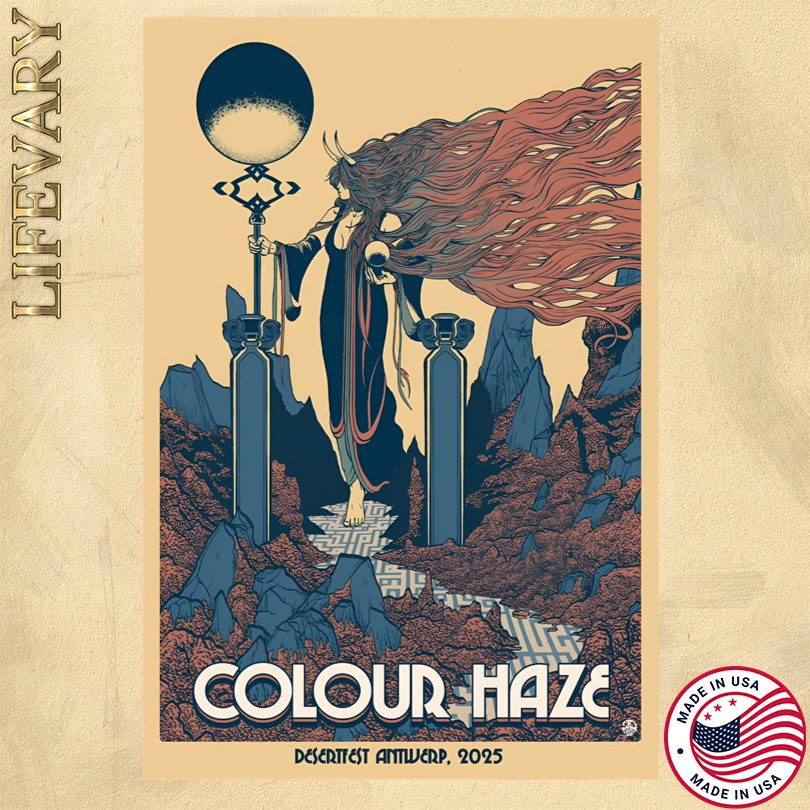 Colour Haze Desertfest Antwerp 2025 Store Poster