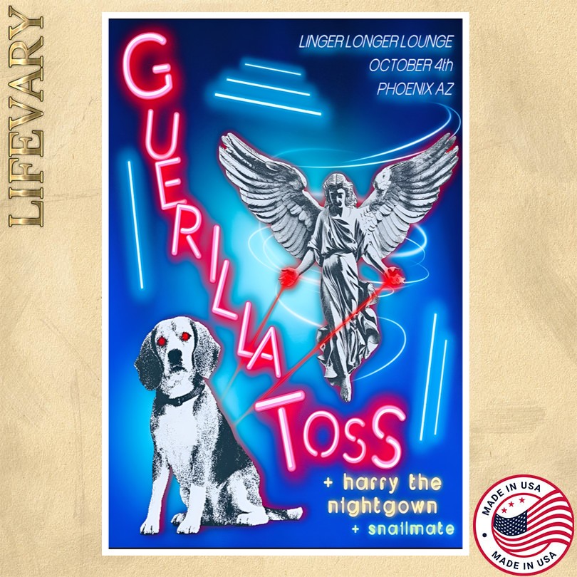 Guerilla Toss Oct 4 2025 In Phoenix, AZ Tour Poster