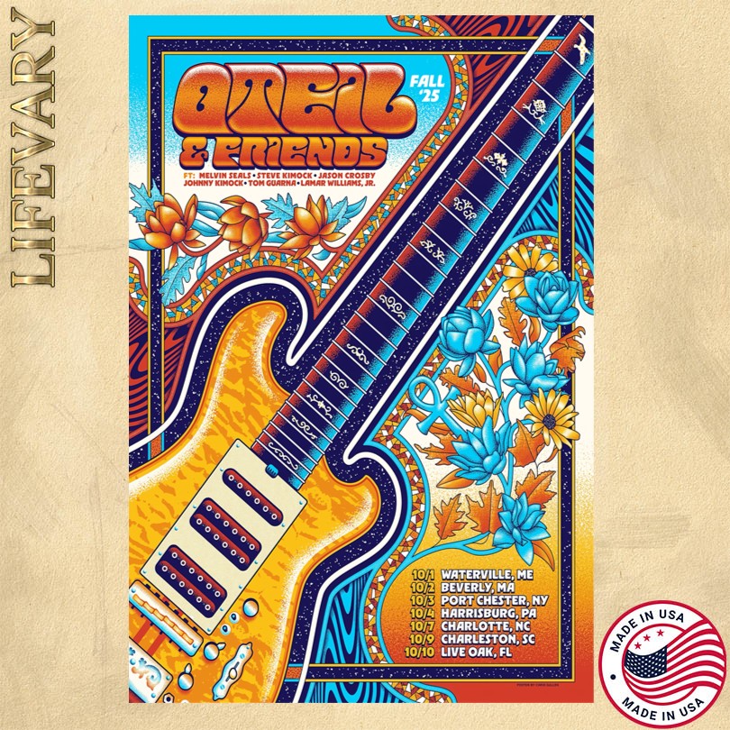 Oteil And Friends Tour 2025 Poster