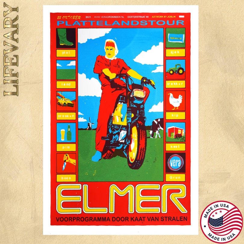 Poster Elmer And Kaat Van Stralen Tour 2025